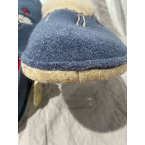 Tofee natural wool felt made in Italy blue with sheep front design SZ 8 - Picture 7 of 11